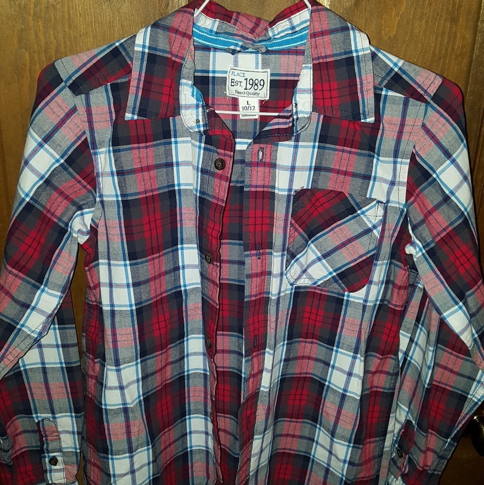 Children's Place Boys long sleeve shirt